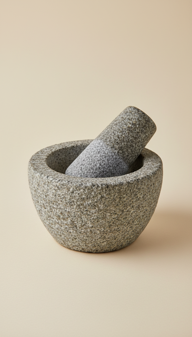 Stone Mortar and Pestle