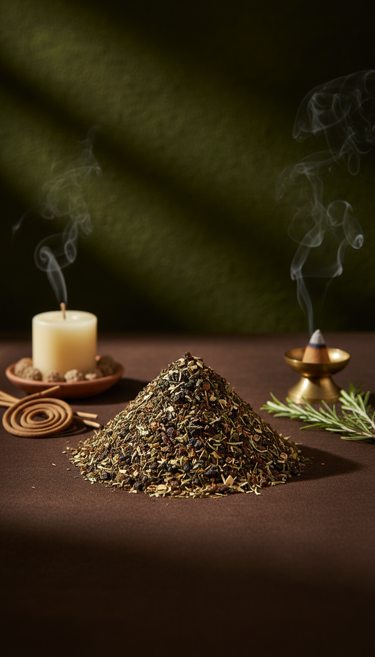 Artisanal Incense Blend for Night Rituals