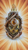 Ornate Spell Jar with Gemstone Embellishments