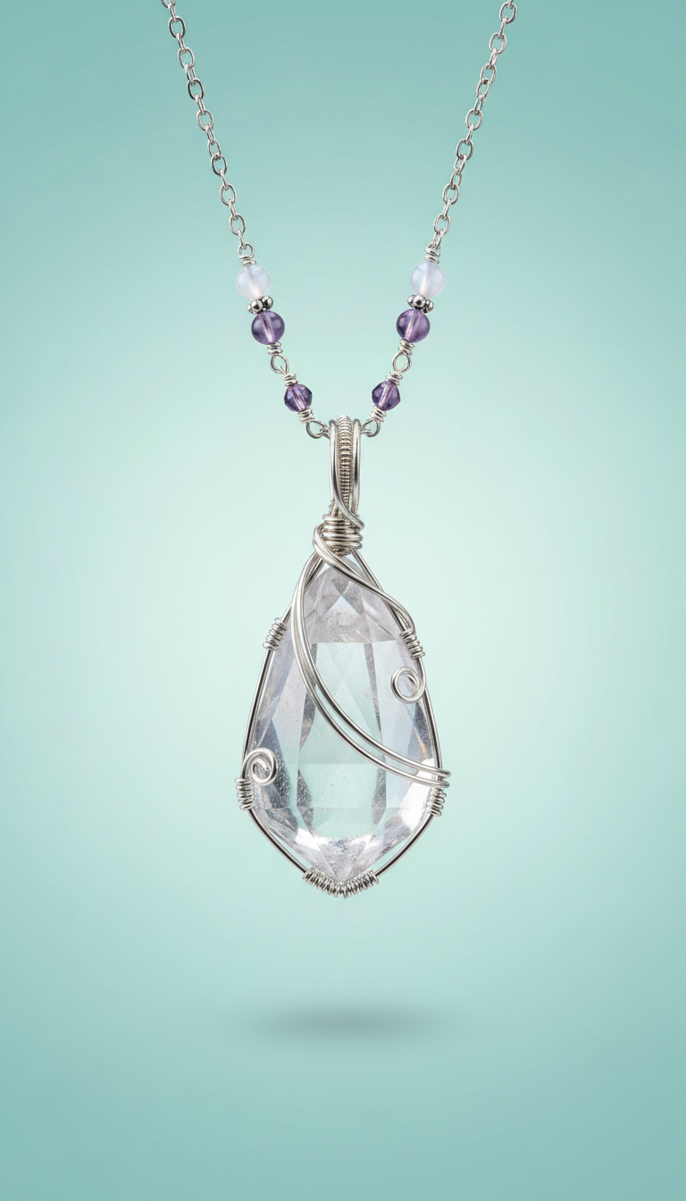Crystal Pendant Necklace