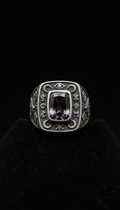 Tarot Signet Ring in Ashen Silver