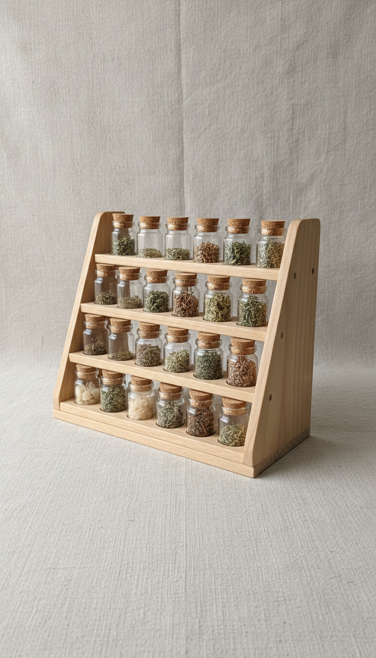 Compact Herbal Rack