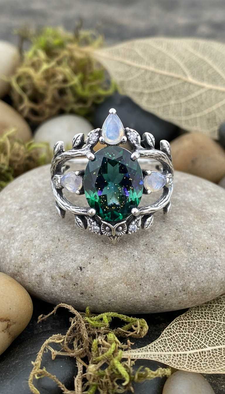 Mystical Gemstone Ring