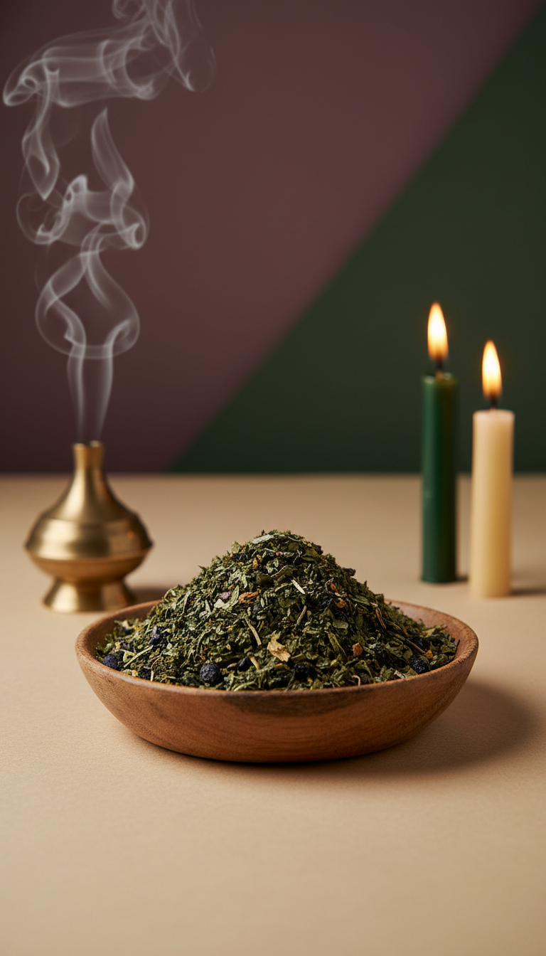 Shadowed Green Incense Blend